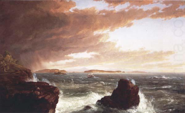 View Across Frenchman s Bay from Mt.Desert Island,After a Squall, Frederic E.Church